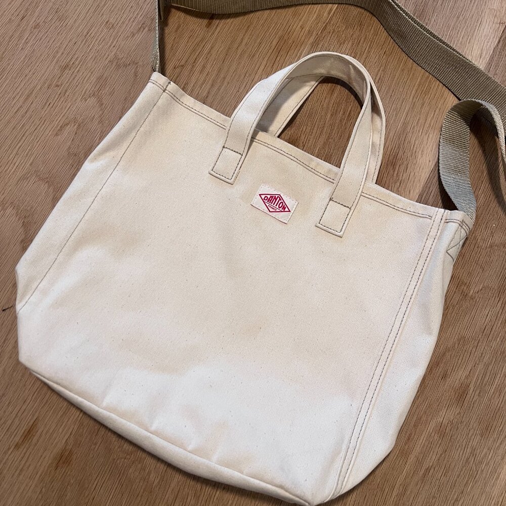 Danton Cross Body Canvas Tote Bag